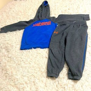 Toddler’s Under Armour Sweatsuit Set